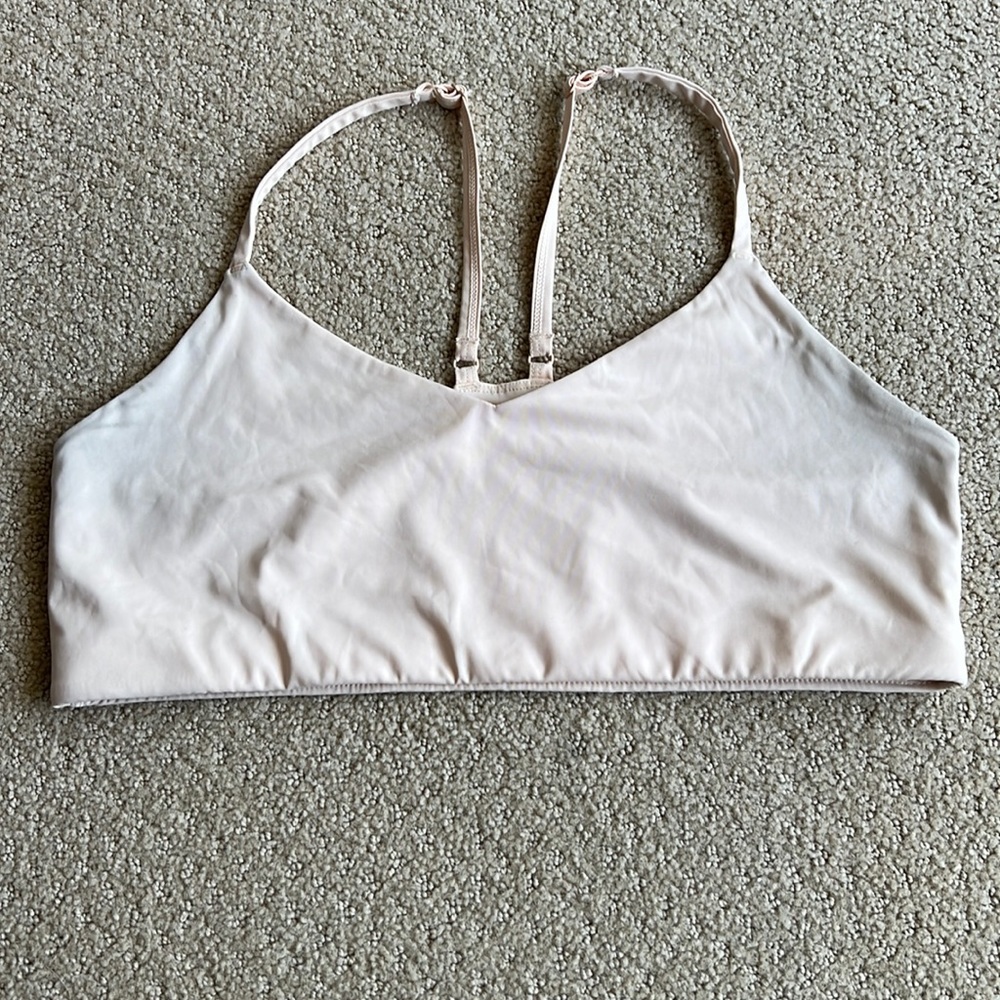 Girlfriend Collective Cream Bralette